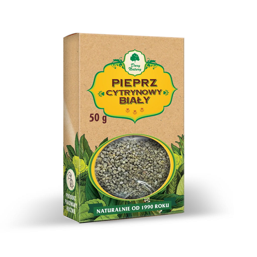 Przyp.pieprz cytrynowy biały 50g dn