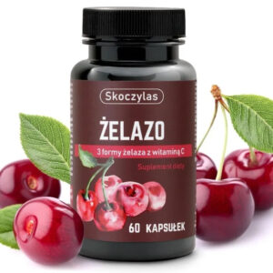 Żelazo 3 formy, wiśnia, wit. 60 kaps.