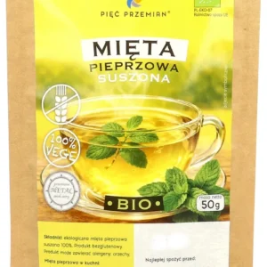 Mięta pieprzowa suszona bio 50 g