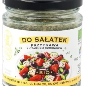 Przyprawa do sałatek z czarnym czosnkiem bio 35 g