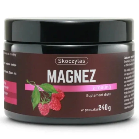 Magnez z maliną proszek 240 g