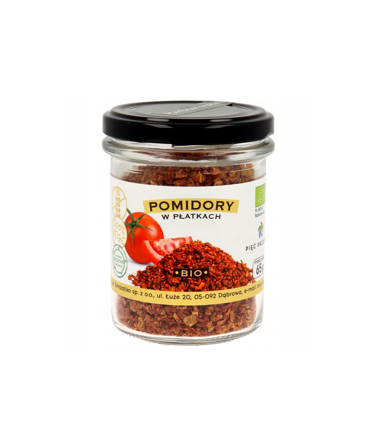 Pomidory w płatkach bezglut. bio 60 g