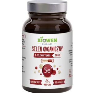 Selen organiczny 100 kaps. biowen