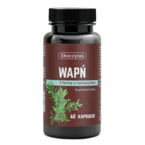 Wapń 3 formy z rozmarynem 90 kaps