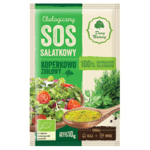 Sos sałatk. koperkowo- ziołowy eko 15x10g dn