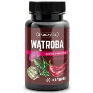 Wątroba ostropest, karczoch, kapsaicyna 60 kaps.