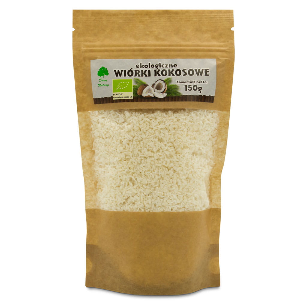 Wiórki kokosowe 150g eko