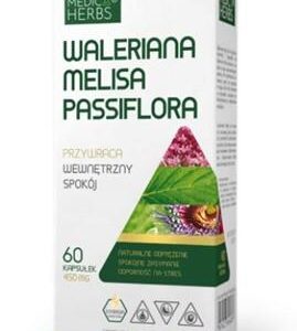 Waleriana melisa passiflora 60kaps 450mg