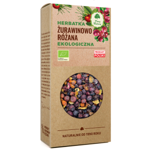 Herbatka żurawinowo-różana eko 100g dn