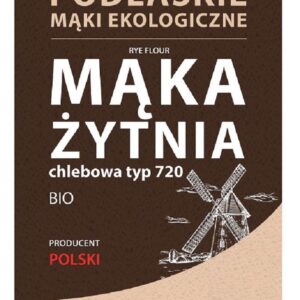 Mąka żytnia chlebowa typ 720 bio 1kg