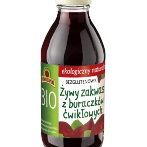 Żywy zakwas z buraków bezglu bio 320 ml
